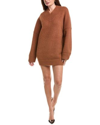SER.O.YA Ser.O.Ya Almada Alpaca & Wool-Blend Sweaterdress