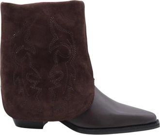 Bibi Lou Stijlvolle Enkellaars Elbasan - Dames - Cowboylaarzen - Bruin - 38 EU - Schoenen