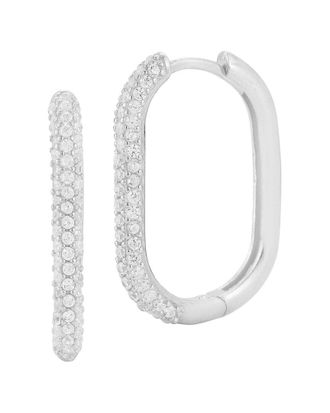 Glaze Jewelry Silver Cz Earrings