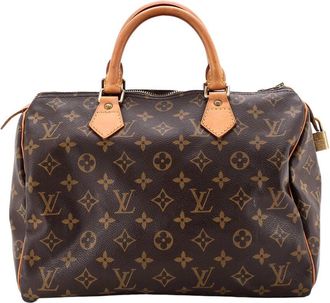 Louis Vuitton Speedy Handbag Monogram 30 (Authentic Pre-Loved)