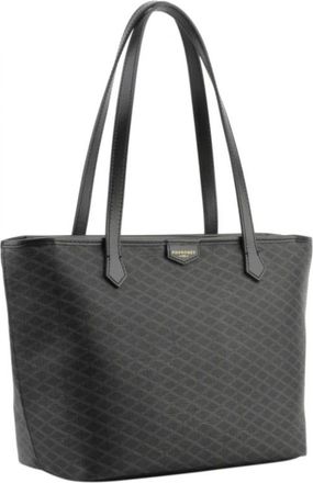 Pourchet Tassen, Dames, Zwart, ONE Size, Leer, Waves Tote PM