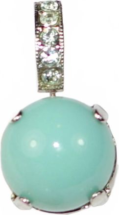 Mariana Womens Turquoise Drop Earrings In Green