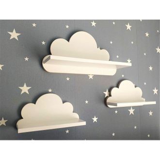 OEM Estanter&iacute;as Nube Set De 3 Ibiza - Elegancia