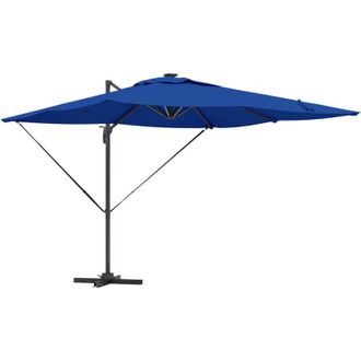 vidaXL Sombrilla Azul Celeste 286 X 285 X 270 Cm Aluminio Vidaxl