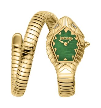 Just Cavalli Womens Snake MOP Dial, 316L Stainless Steel Watch