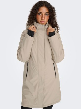 Only Parka ONLY ONLKARA PARKA OS OTW, Damen, Gr. XS, humus, Web, Obermaterial: 100% Polyester, unifarben, Po-bedeckend, Jacken Parka