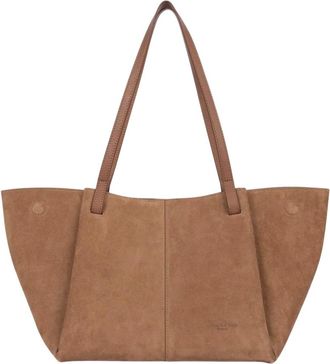 Lancaster Bolso Tote de Ante - Bags - Mujer - Marr&oacute;n - ONE SIZE