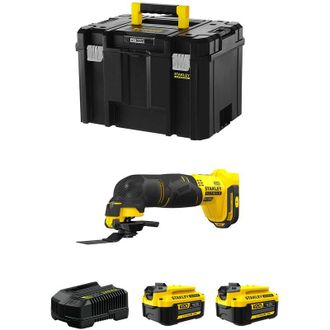 Stanley Multi-herramienta Fatmax Sfmce500m2t (2 X 4,0 Ah + Cargador + Tstak Vi)