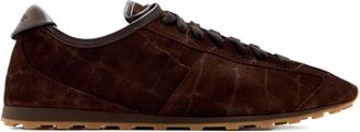 Jacquemus Sneakers The Tennis in pelle scamosciata - Marrone
