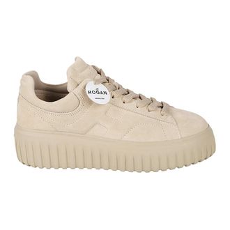 Hogan Sneakers, female, Beige, 3 UK, Stripes Trainers