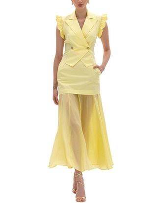 BGL Fashion Bgl 2Pc Vest & Skirt Set