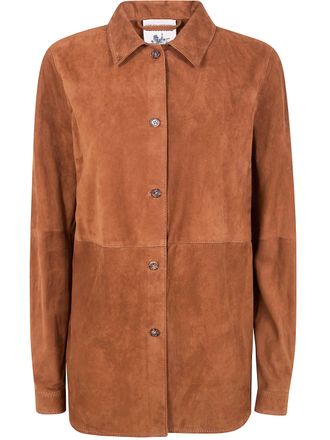 Semicouture Suede Shirt