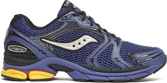Saucony Pro Grid Triumph 4 - Dames - Sneakers - Blauw - 38 EU - Leer - Schoenen