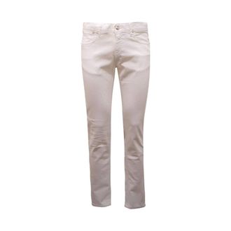 Shaft Slim-fit Jeans, male, White, Size: W33 7883Aq Slim Denim Trousers