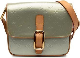 Louis Vuitton Pre-owned Cross Body Bags, female, Gray, Size: ONE SIZE Pre-owned Satchel Bag