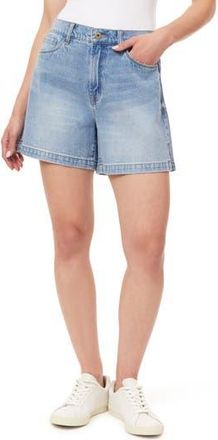 Kensie High Rise Side Slit Denim Shorts in Brisbane at Nordstrom Rack, Size 14