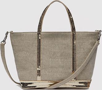 Vanessa Bruno Cabas XS Lin Zippé Sable