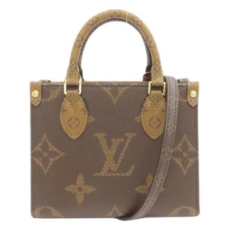 Louis Vuitton Pre-owned Mini Bag - Dames - Pre-owned - Bruin - Maat: ONE Size