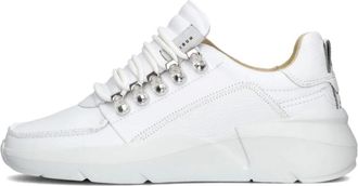 Nubikk Schoenen, Dames, Wit, 37 EU, Roque Roman Dames Sneakers Wit