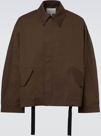 STUDIO NICHOLSON Comba cotton-blend jacket