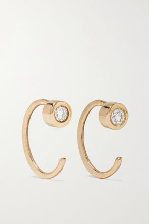 Melissa Joy Manning Orecchini In Oro 14 Carati Con Diamanti