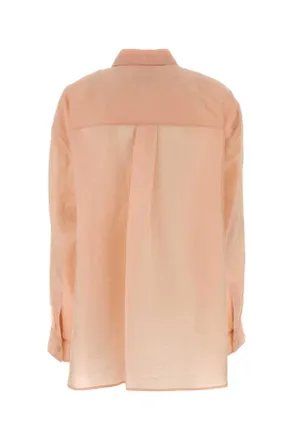 Christophe Lemaire Drape Shirt - Pink