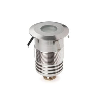Netlighting Gea Power Led Step Recessed Floor Light with Colour Filter IP67 in Grey