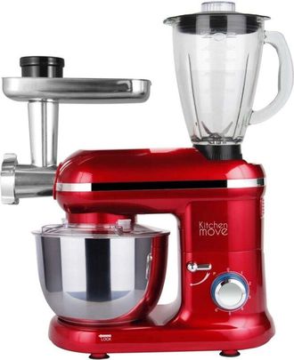 Kitchen Move Kitchen Move - Robot De Cocina Multifunci&oacute;n 5,5l 1500w Rojo - Bat-1519bm
