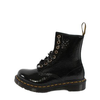 Dr. Martens Schoenen, Dames, Zwart, 36 EU, Leer, 1460 Veterlaars