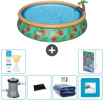 Bestway Piscina Bestway Fast Set Redonda - 457x84 Cm - 7-piezas S340
