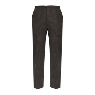 Paul Smith Straight Trousers, male, Brown, Size: W30 Plaid patterned trousers