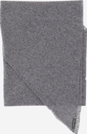 Faliero Sarti Womens Cashmere Scarf Adeli Grey Scarfs