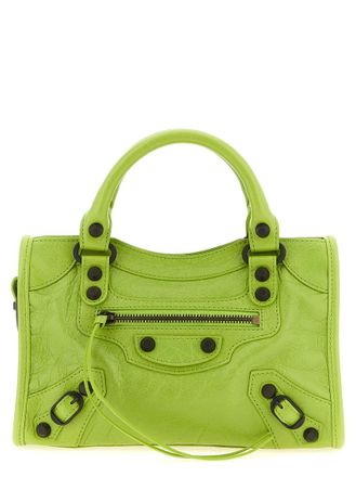 Balenciaga Green Le City Mini Satchel
