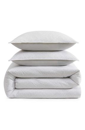 Tommy Hilfiger Trellis Flag Comforter & Shams Set in Rocky Grey at Nordstrom, Size Full/queen