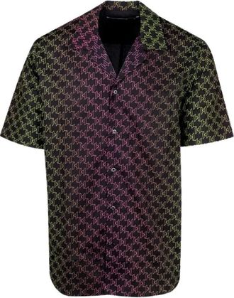 Karl Lagerfeld Shirts > Casual Shirts - Heren - Korte mouwen Overhemden - Veelkleurig - M - Overhemden