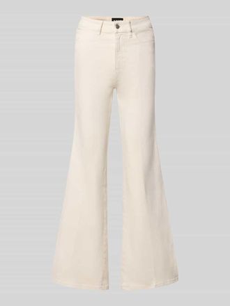 HUGO BOSS Regular Fit Bootcut-Jeans aus Baumwoll-Mix Modell ROSALYA 5.0 in Offwhite, Gr&ouml;&szlig;e 26/32