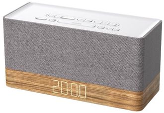 Soundmaster Aster Soundmaster Ur630we Radio Reloj Gris Y Marr&oacute;n