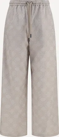 Off-white Arrow all-over monogram Pants Male 50