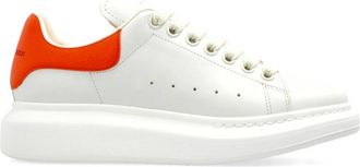 Alexander McQueen Oversized Sneakers - Dames - Sneakers - Wit - 37 1/2 EU - Leer - Schoenen