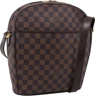 Louis Vuitton Ipanema Damier Brown Canvas Handbag (Pre-Owned)