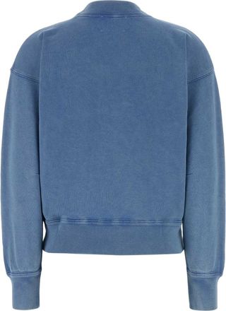Isabel Marant Womens Sweatshirt Blue Cotton Polyester Sweater