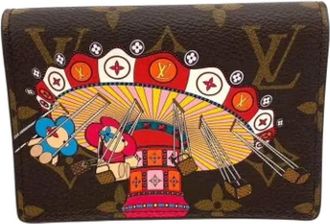 Louis Vuitton Pre-owned Canvas wallets - Dames - Vintage Accessoires - Bruin - ONE Size - Vintage