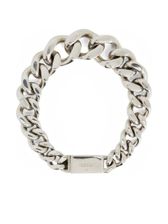 Jil Sander curb-chain bracelet - Silver