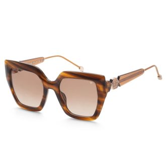Philipp Plein Philipp Plein Womens 53 mm Brown Sunglasses