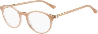 Jimmy Choo London JC272 08XO 00 Pink on Crystal 49mm