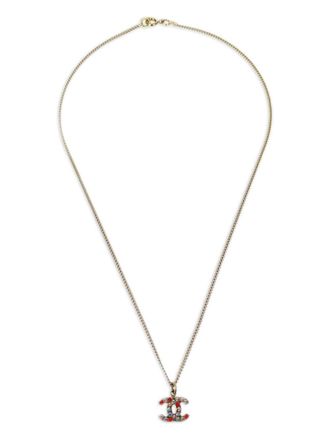 Chanel 2004 halsketting met hanger - Goud