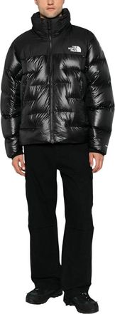 The North Face Black Quilted Logo Jacket