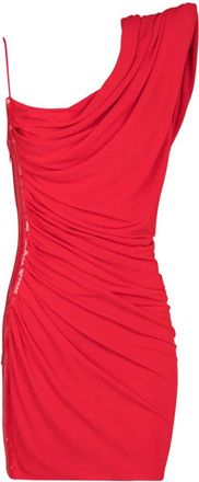 Balmain Mujer, Vestidos, Rojo, Talla: S