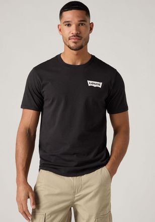 Levi's T-Shirt LEVIS GRAPHIC CR TEE, Herren, Gr. XXL, schwarz (color bw c), Jersey, Obermaterial: 100% Baumwolle, bedruckt, regular fit taillenbedeckt, Rundh