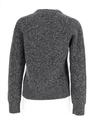 Aspesi Womens Wool Jumper Grey Jumpers Sweater